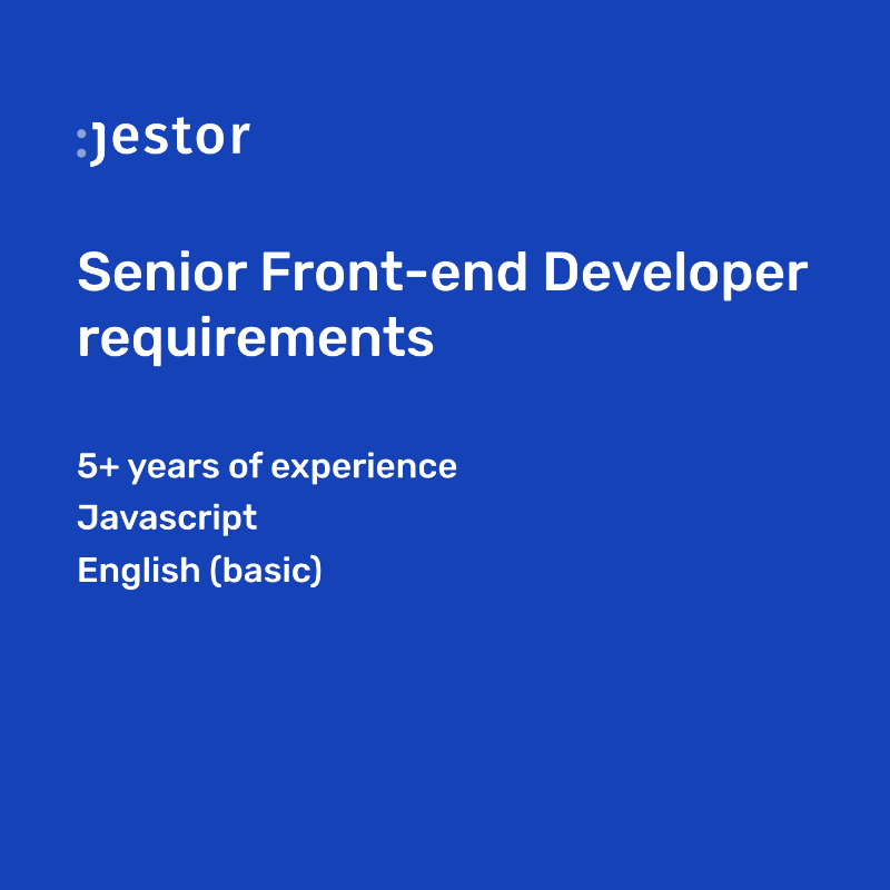 JestorAI's tweet photo. We're hiring Developers in Brazil! 🇧🇷 🥳

Apply in the link below:

https://t.co/j0tkbQIeFm