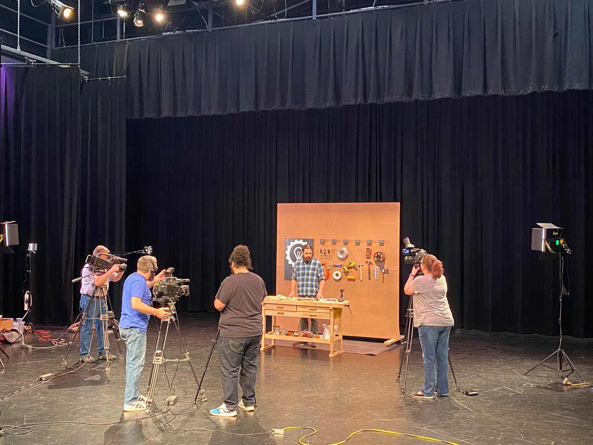 iCEVonline's tweet photo. Our production team is busy filming new content for our STEM site. We are excited to offer these classes to help you be more successful in your classroom. https://t.co/G2k1Nvcj9W