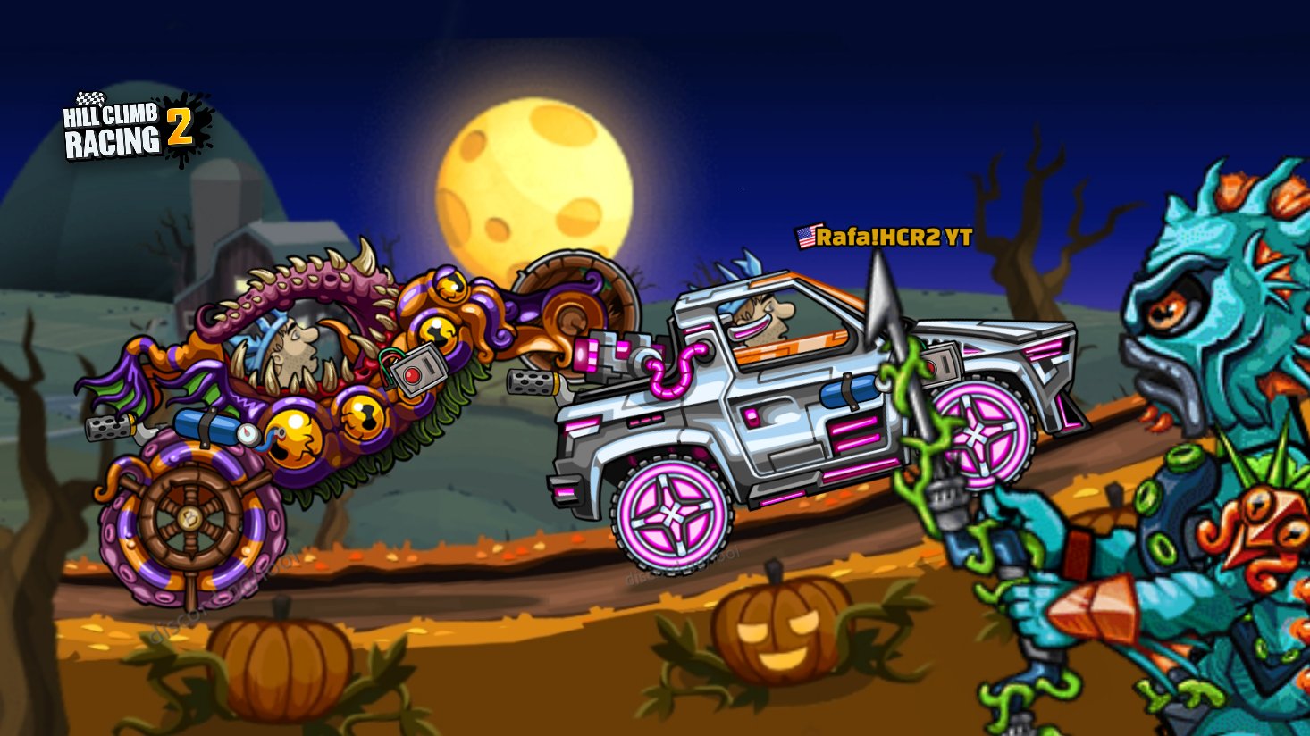 Rafa on X: Hill Climb Racing 2 - Paint Monster Truck STEAM PUNK