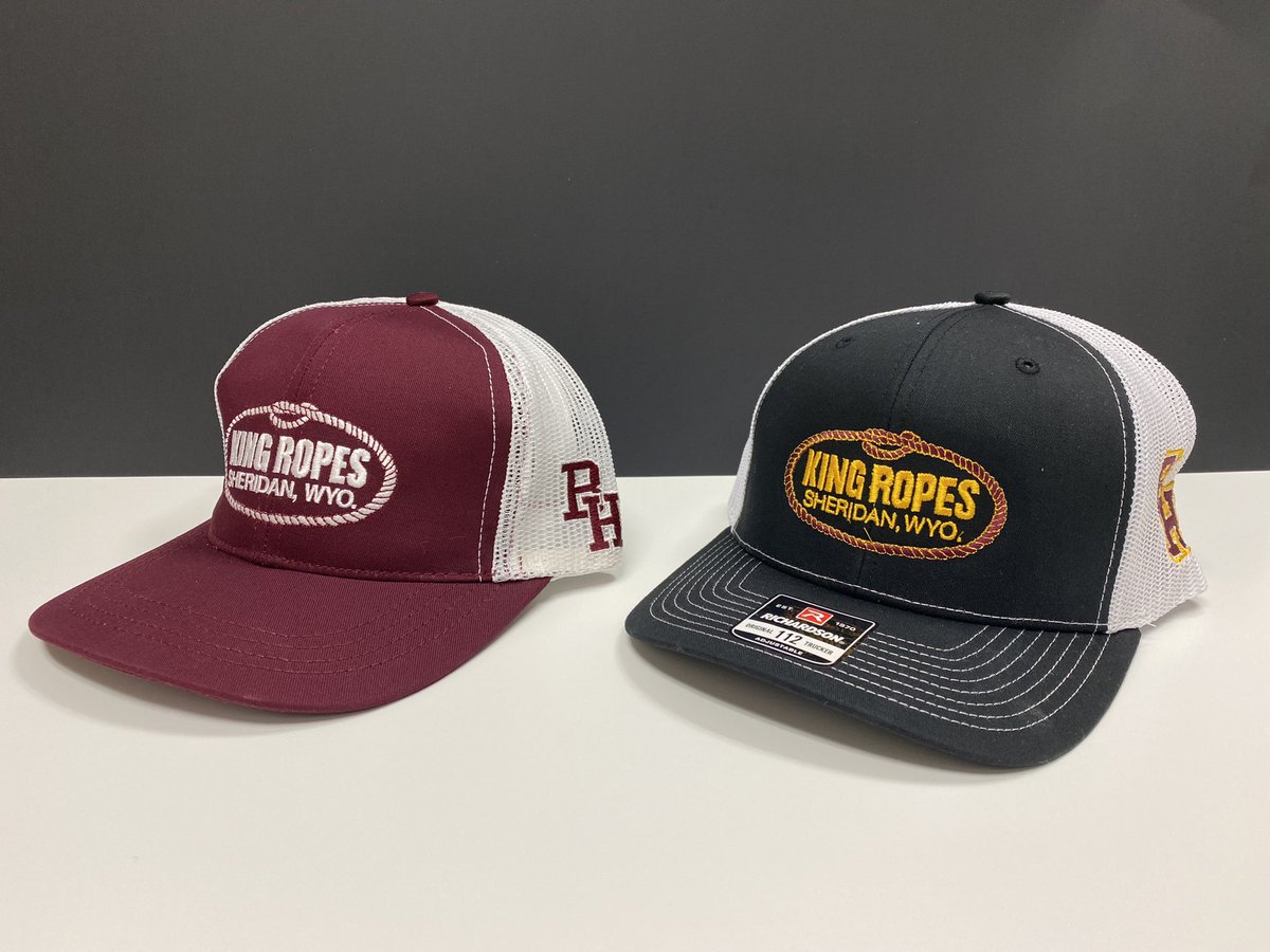 We will be ordering more of the black hats but also wanted to let you know that we have 20+ left of the maroon ones. You can purchase them in the office.