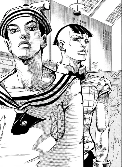 October 19, 2015, Jojolion Manga Chapter 48 "Hato Brought Her Boyfriend Home, Part 2" was released! 