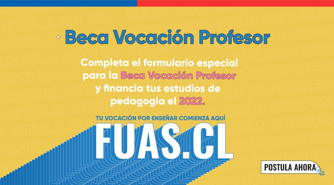 تÙÙØªØ± Ministerio De Educacion عÙ٠تÙÙØªØ± La Beca Vocacion De Profesor Bvp Financia El Total De La Carrera De Pedagogia Sin Importar La Situacion Economica Del Postulante Postula En