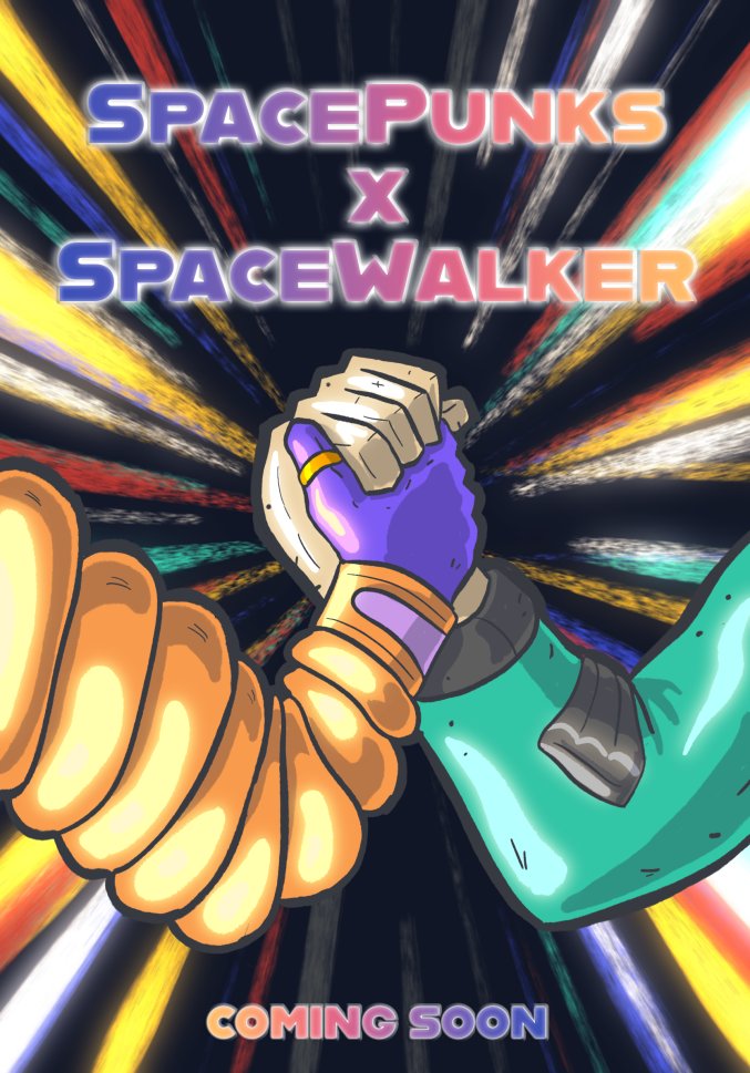 SpacePunksClub's tweet photo. 🚀LaunchPad Announcement🚀

Space Punks, we would love to reveal our latest addition to the SPC family!
Please give a warm welcome to @SpaceWalker_nft who are Incubated in the SPC LaunchPad.

More info found below:
Website:https://t.co/yZ2XGnSIvk
Discord:https://t.co/MDeMZBeziW https://t.co/qvTcy3NCeb