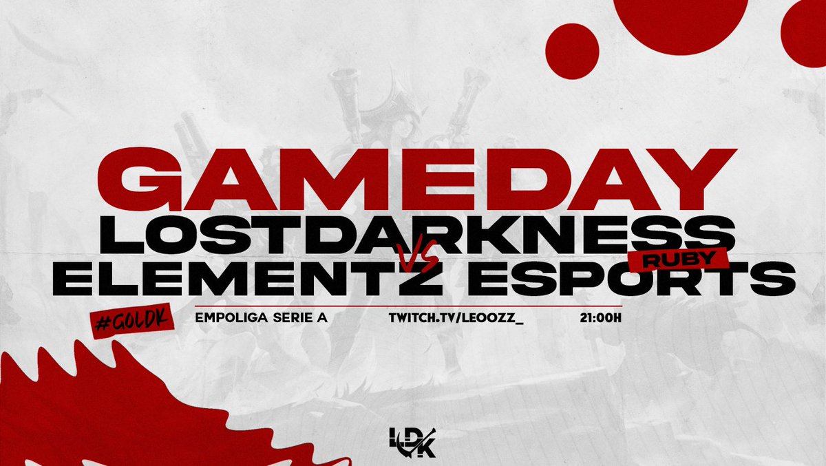 audazesports's tweet photo. Hoje tem #WEAREDARKNESS no Rift!
🖥️ Elementz E-sports
🏆 Empoliga Série A
⏰ 21:00h
📍 Fase de Grupo
📺 https://t.co/Dg3dyFm5vA
#GOLDK #LDKWIN https://t.co/cife7fAp47