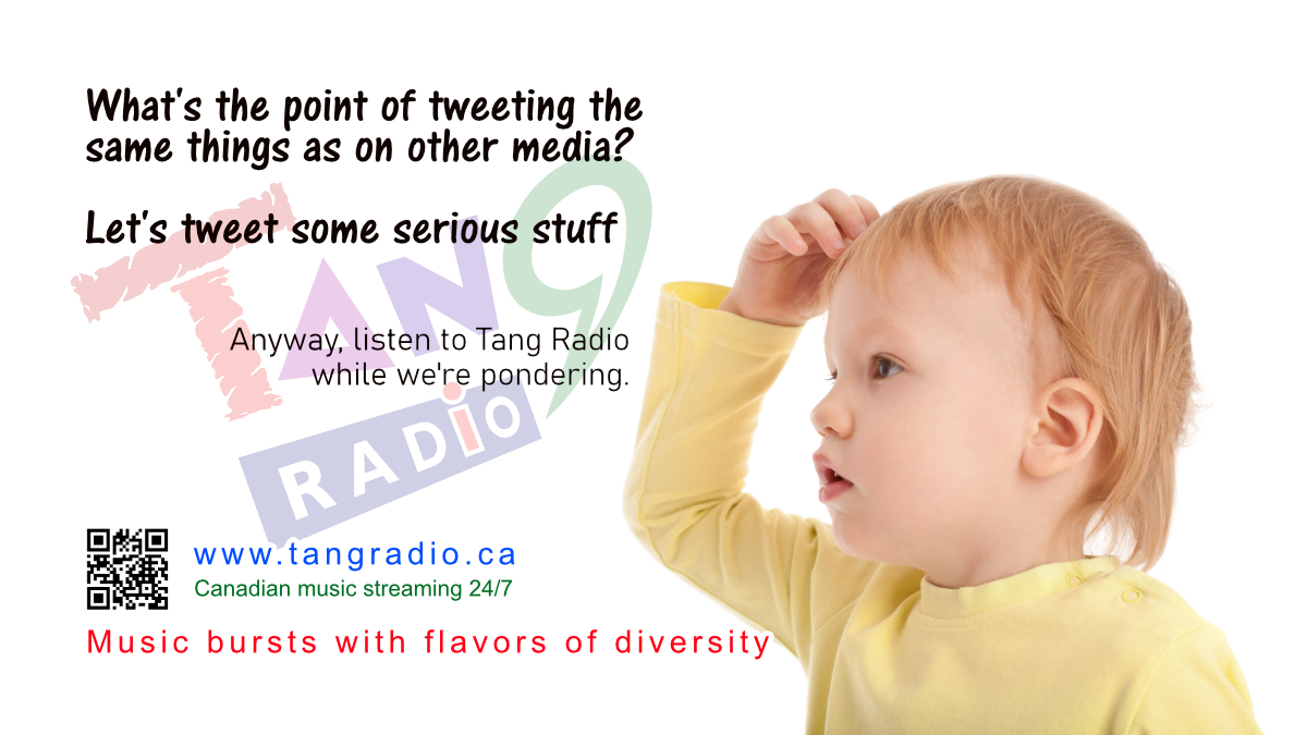 listenTangRadio's tweet photo. Thanks for your patience. We're thinking of some different content for our Twitter platform. Feel free to share your thoughts. #Alberta #Canada #music #supportlocalmusic https://t.co/KXUPIF2llf