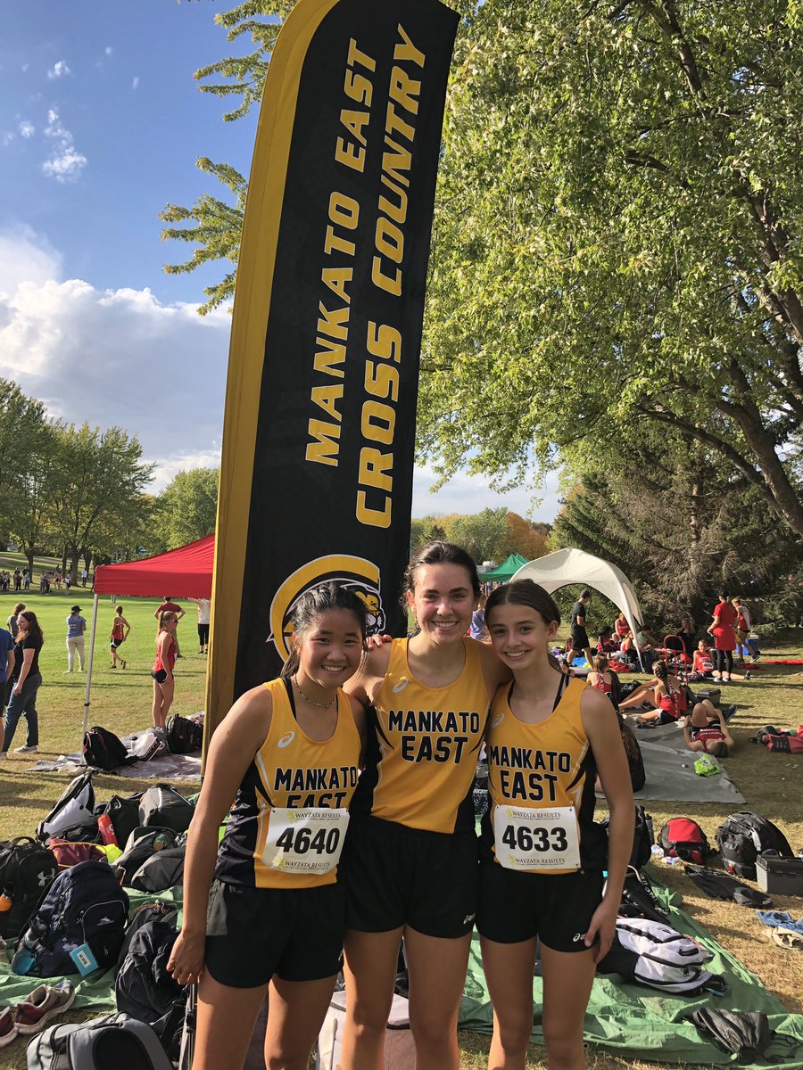 Congrats to our All Conference Runners! Addie (7th), Ava (9th), Lauren (3rd). The team also placed 3rd which is the highest finish in many years!! #MAPSready #WeAreMEHS Results are here: results.wayzatatiming.com/meets/11533