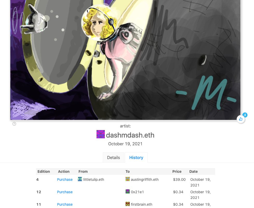 austingriffith's tweet photo. Copped "Space Ball" from littletulip.eth for 39 xDAI

Artist is anon identity dashmdash.eth on 🎨https://t.co/QWIQdN8TxM

https://t.co/nWpubS8SKH https://t.co/GxU9Z9RWlt