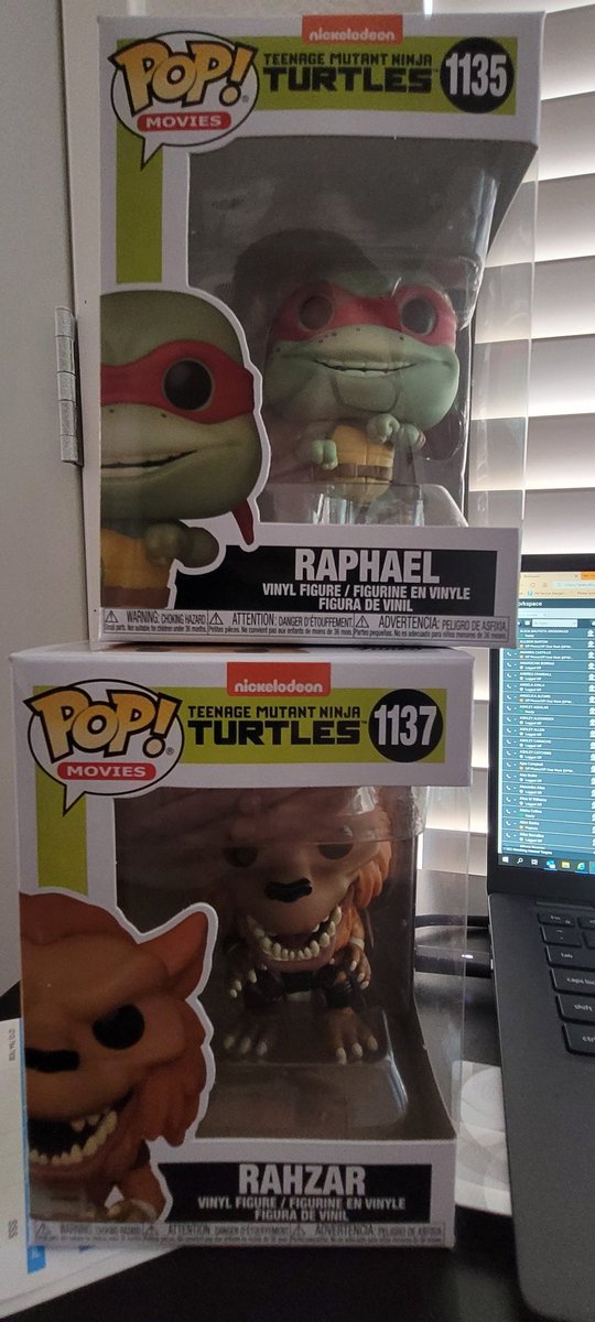 deltron_210's tweet photo. 2 came in today!!! I am super excited. #tmnt #popmovies #shellheads https://t.co/lGLTeEkYRA