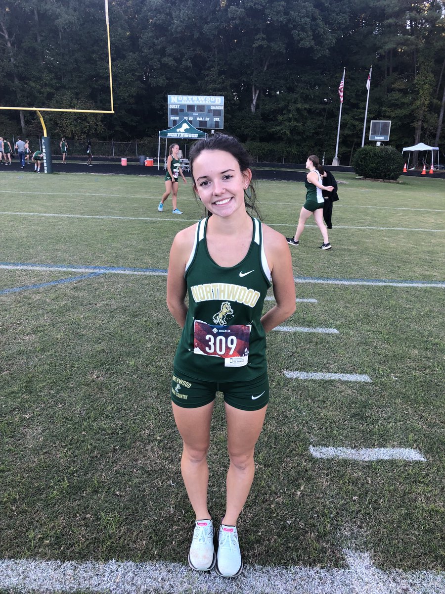 ChargerAthletes's tweet photo. Caroline Murrell finished 1st in today’s meet and was the Female Conference Runner of the Year @NHSChargers @ChathamNCSports @ChathamNRSports https://t.co/goj4EPpHs0