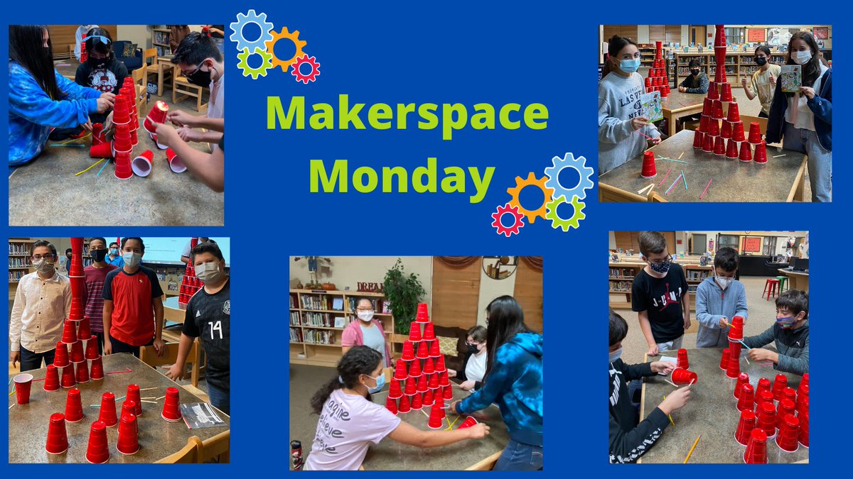 Scholars had a blast during Makerspace Monday at the B. L. Gray Library!