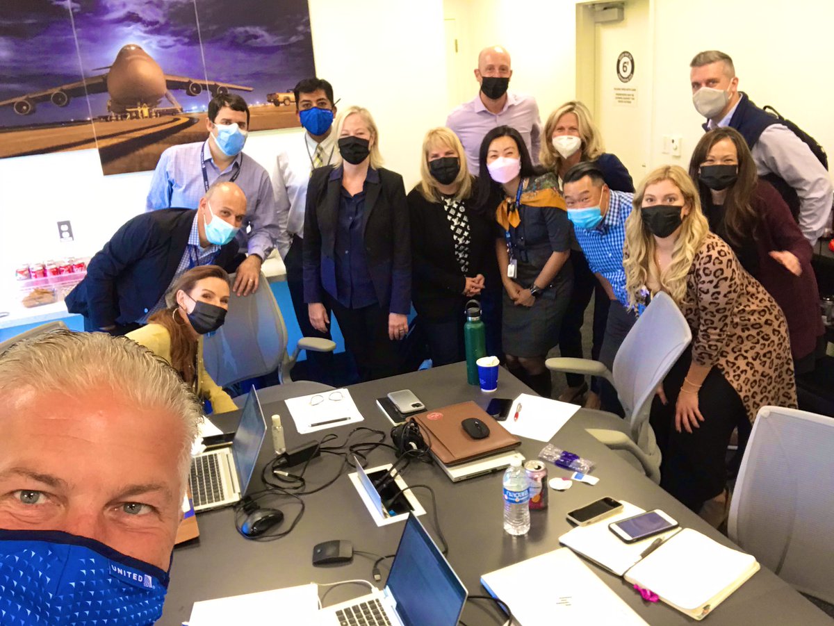 Westcoastmike1's tweet photo. #United ✈️ #California 💙 Core Group session @flyLAXairport 🛬 Connecting People, Uniting the World 👍👍 @weareunited @Auggiie69 @JanetLamkin @DorisGunnell @Maggie_Ronan @bj_youngerman @nbyunriedel @DJKinzelman @Jmass29Massey #beingunited https://t.co/jv1PHVYdiy