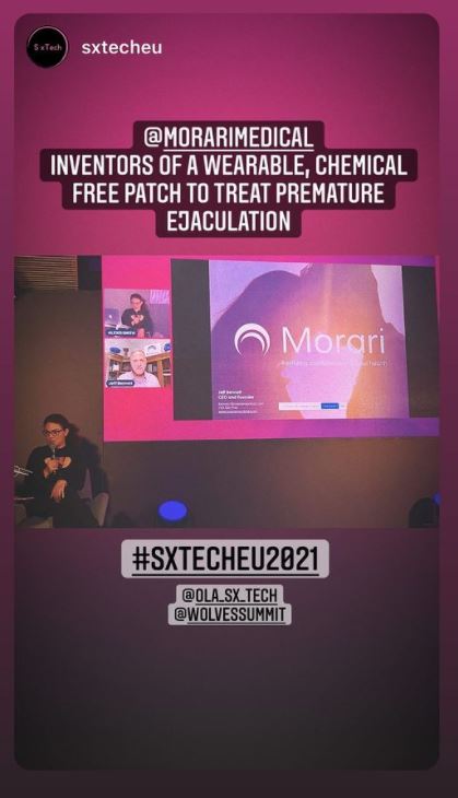 MedicalMorari's tweet photo. We are grateful to be one step closer to winning the Grand Pitch at the Wolves Summit 2021.  Earlier today, Morari was 1 of 2 sextech companies to advance as finalists.  Great to see the sexual health and wellness industry being recognized! #sexualhealthandwellness #sextech https://t.co/CVBujVOihO