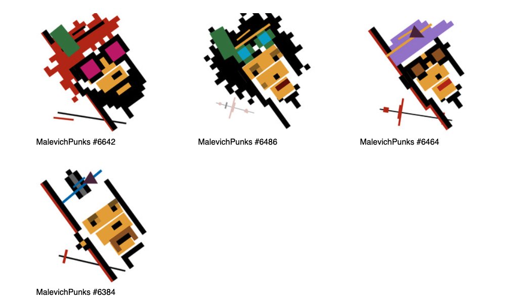 Got some #MalevichPunks by <a href="/LotosNFT/">Lotos | NFT Art</a> 

Check them out at OS for secondary :) opensea.io/collection/mal…