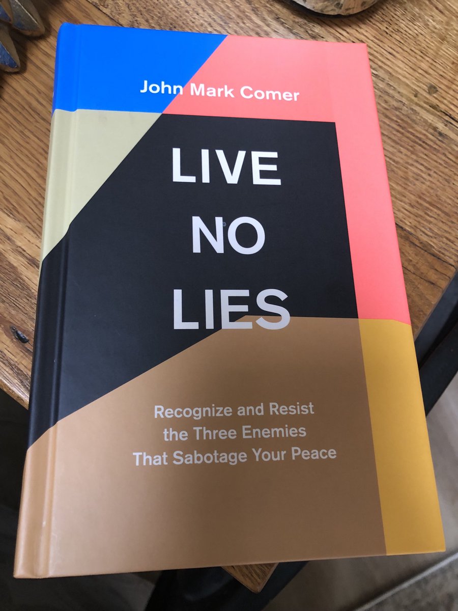 LulusOnMainLtd's tweet photo. Wow! Thank you ⁦@johnmarkcomer⁩ for sharing your insight and pointing us all back to Jesus -the author and embodiment of TRUTH. I work with college students and I’m passing this forward https://t.co/zr25wHFTkD