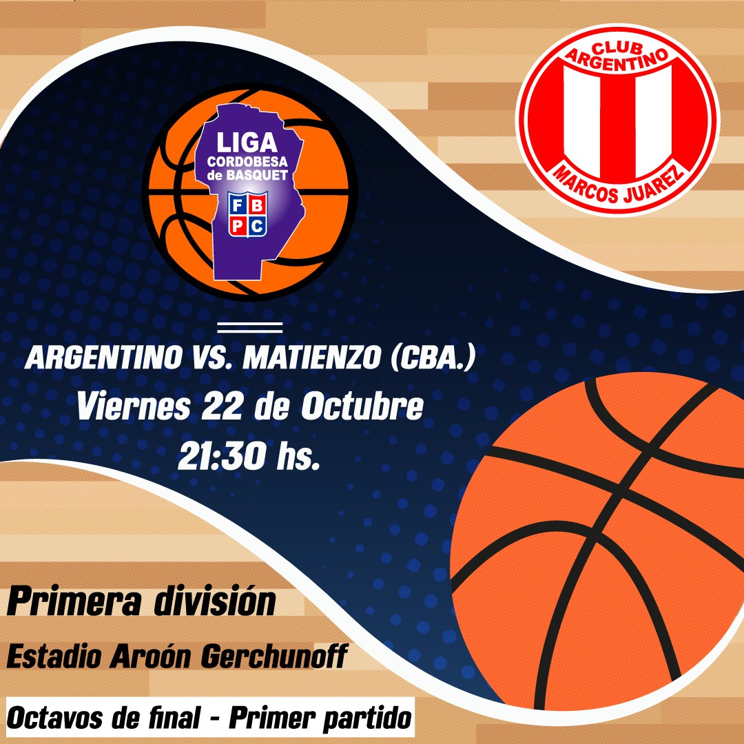 ARGENTINO EMPIEZA LOS PLAY OFF 
Los albirrojos recibirán a Matienzo de Córdoba en el primer partido de los octavos de final
Los encuentros se disputarán al mejor de 3
Los dirigidos por Pablo Martínez clasificaron segundos y el conjunto de la capital provincial tercero