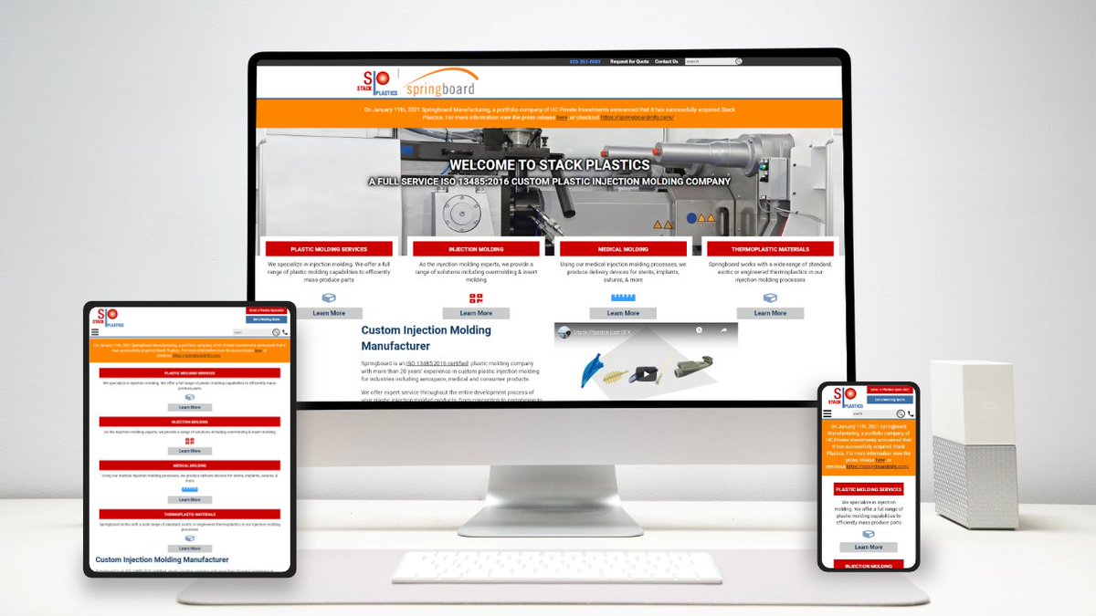 ECWseo's tweet photo. Learn how we developed a redesign and marketing plan that help Stack Plastics increase their organic traffic and new users by 50%! 

Check it out here: https://t.co/m9FxTVICyj

#digitalmarketing #industrialmarketing https://t.co/gDlsJCzYqi