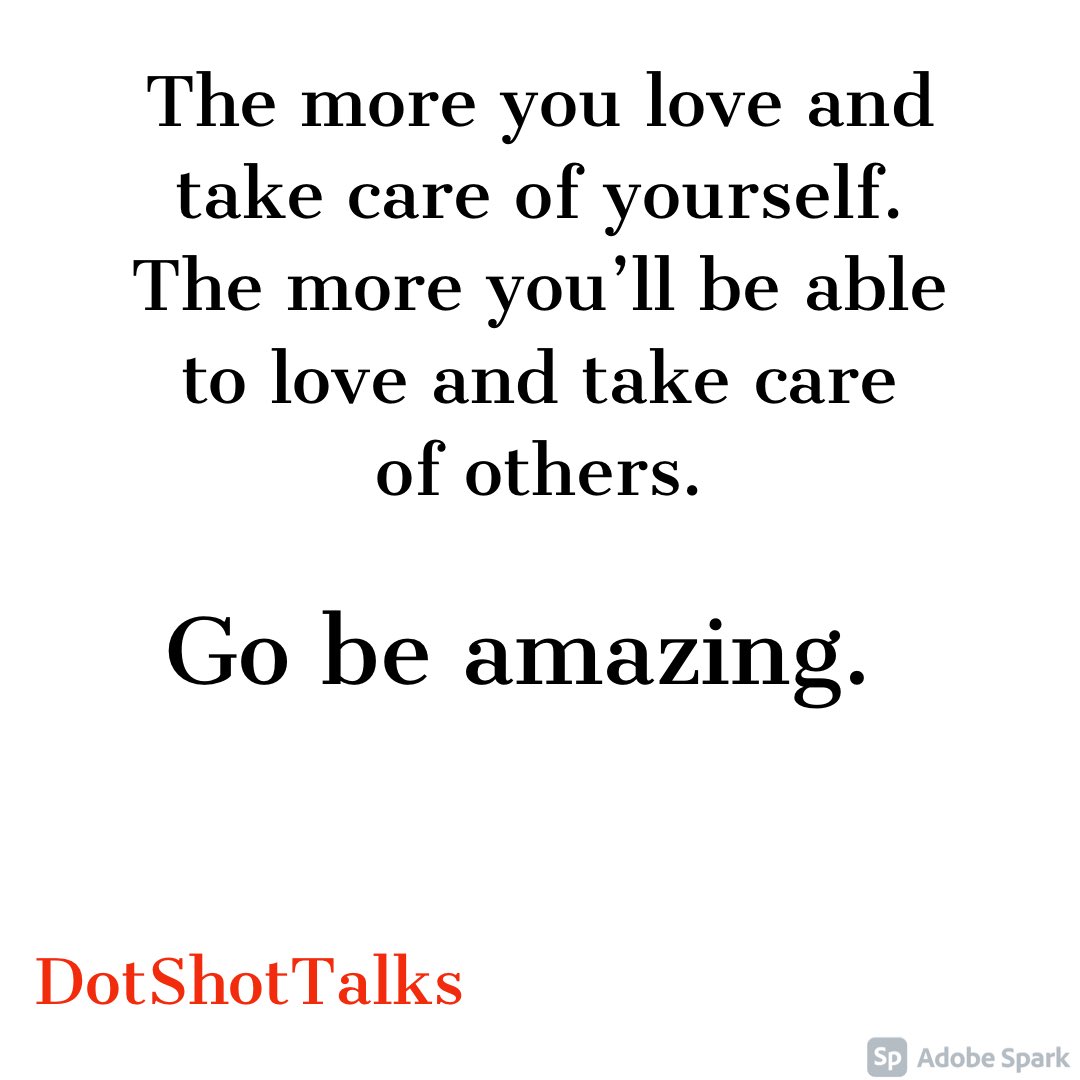 ShotTalks's tweet photo. You cannot give what you do not have.

#DotShotTalks
#GoBeAmazing
#ConnectDotsTakeShots
#Youareworthit https://t.co/TwtzAF3BMG