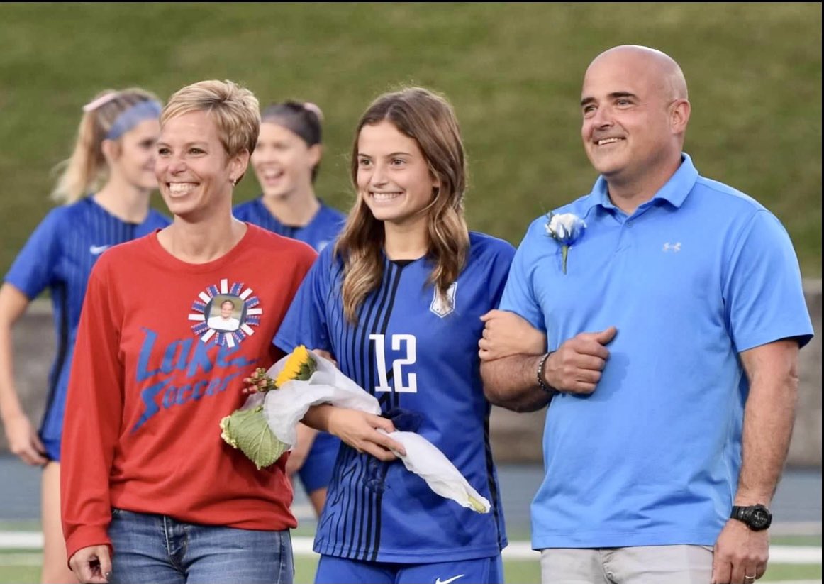 lakegsoc's tweet photo. After last night’s performance, Senior Captain Mack White made history by joining the program’s top 10 list in both career goals and total points. 

Congrats, Mack! https://t.co/2DYLZSxjpd