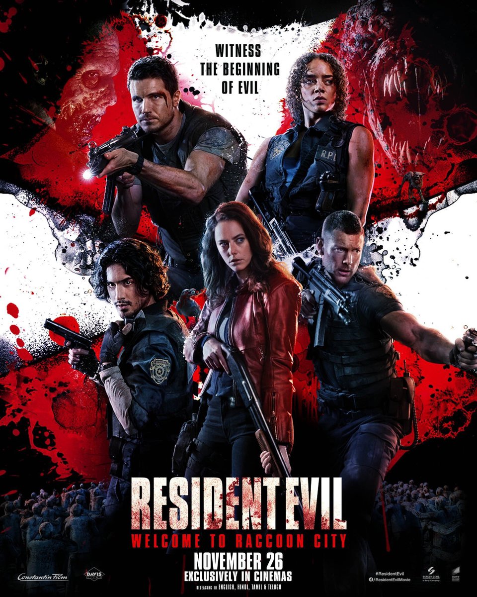 ContextEvil's tweet photo. Resident Evil: Welcome to Raccoon City posters 🧟‍♂️🧟‍♀️ https://t.co/57DAy2w4Lt