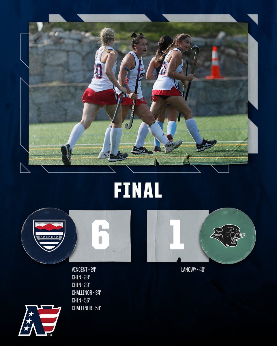 NEC_Athletics's tweet photo. .@NEC_FH explodes for six goals, as NEC defeats Plymouth State 6-1 #GoGrims #Forward #d3fh https://t.co/IcfMbIgqyh
