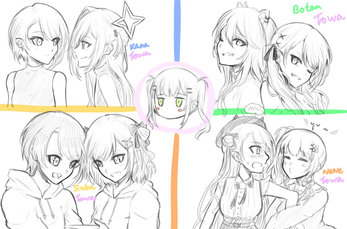 rkgk - 最近気になるのcp --トワ様編👾
#TOWART #プロテインザスバル
#かなたーと #ねねアルバム