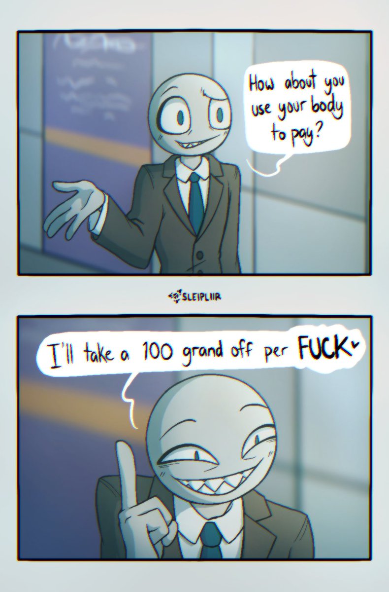sleipliir's tweet photo. Oh no you lost! And you don’t have any money to pay him🤭

#YourBoyfriendGame #YourBoyfriendfanart #YourBoyfriend https://t.co/ERAL3Vscbs