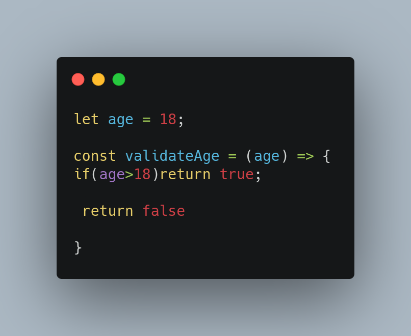 labaranlabs's tweet image. How do you all write your conditions when you only want to return true/false value. Give an explanation  for your answer pls

#javscript #100DaysOfCode #CodeNewbie