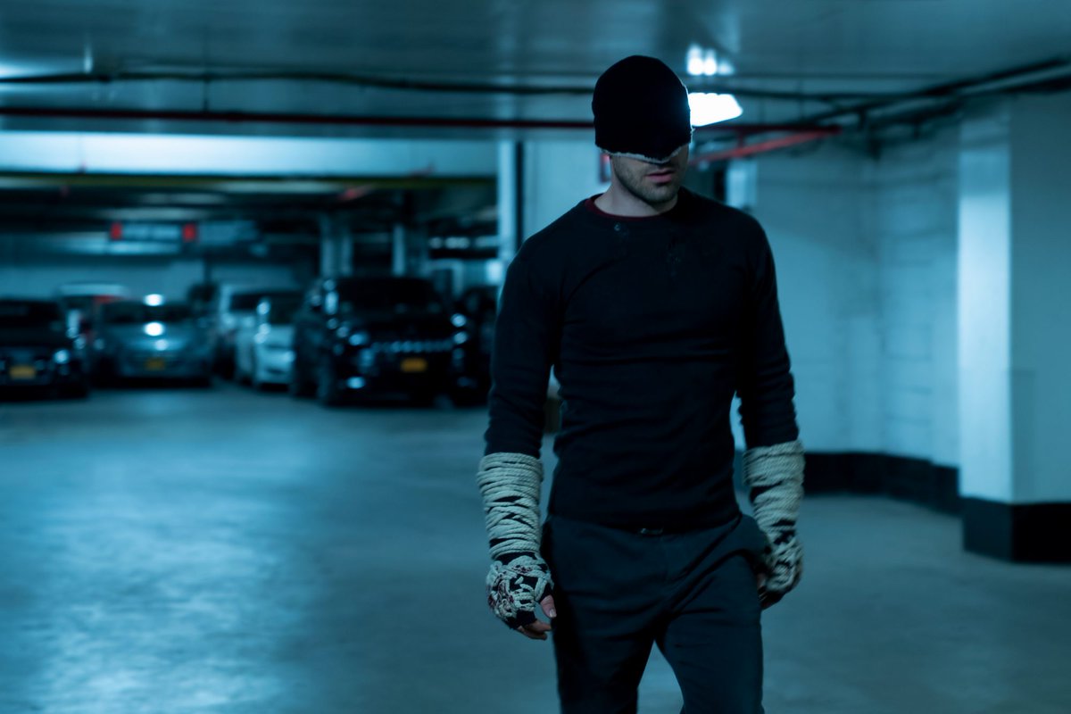 getFANDOM's tweet photo. #Daredevil S3 premiered 3 years ago today 👿 https://t.co/oY6qlAR9Cz