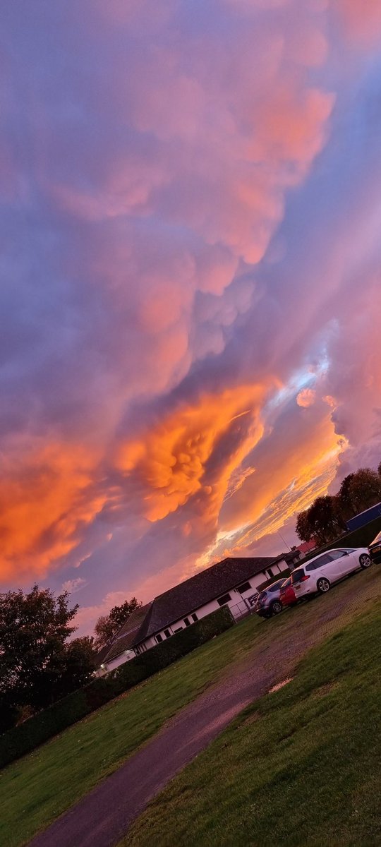 OK #geographers name that cloud type...

#October #sky #clouds