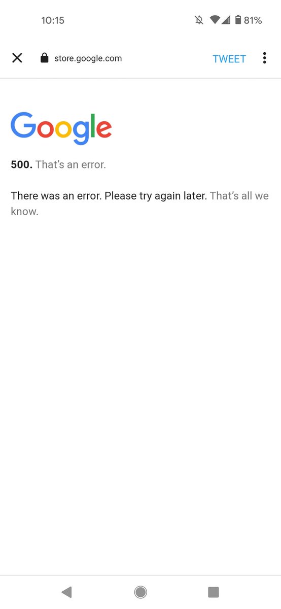 KyleD's tweet photo. @madebygoogle Lies! https://t.co/5LjAmfHG8p