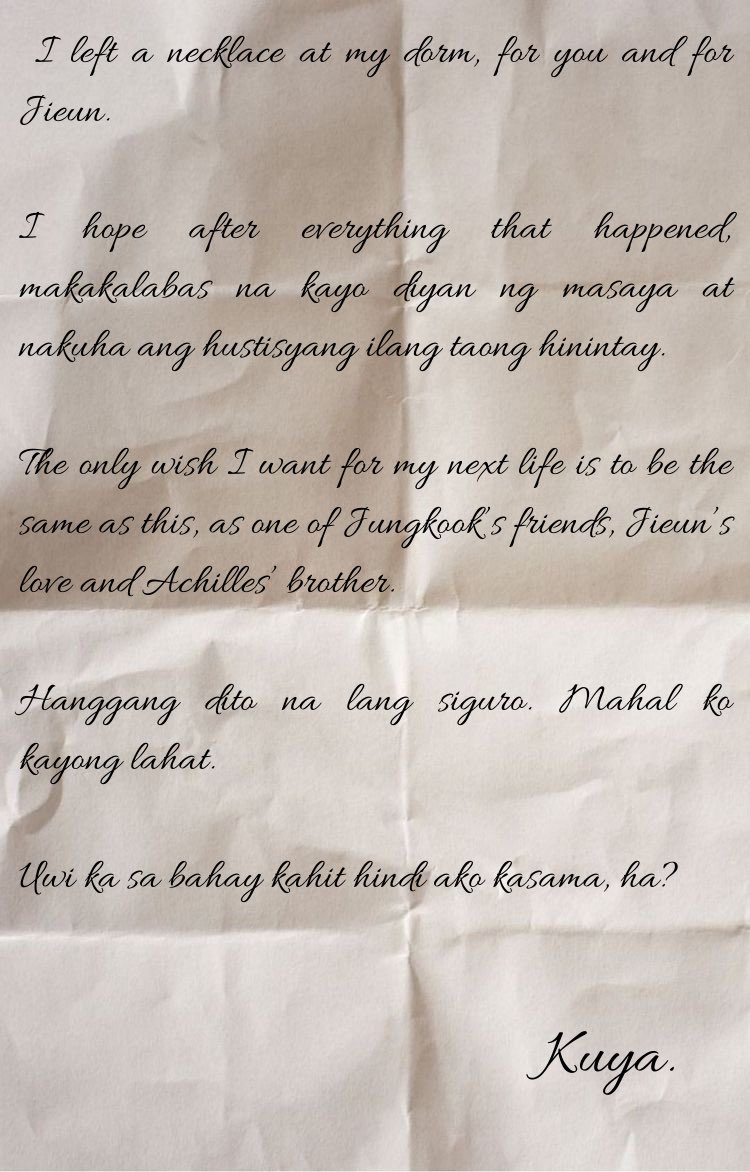 kkyuvantes's tweet photo. ☆ 526. uwi ka sa bahay kahit hindi ako kasama, ha? https://t.co/U5TVPEfShz
