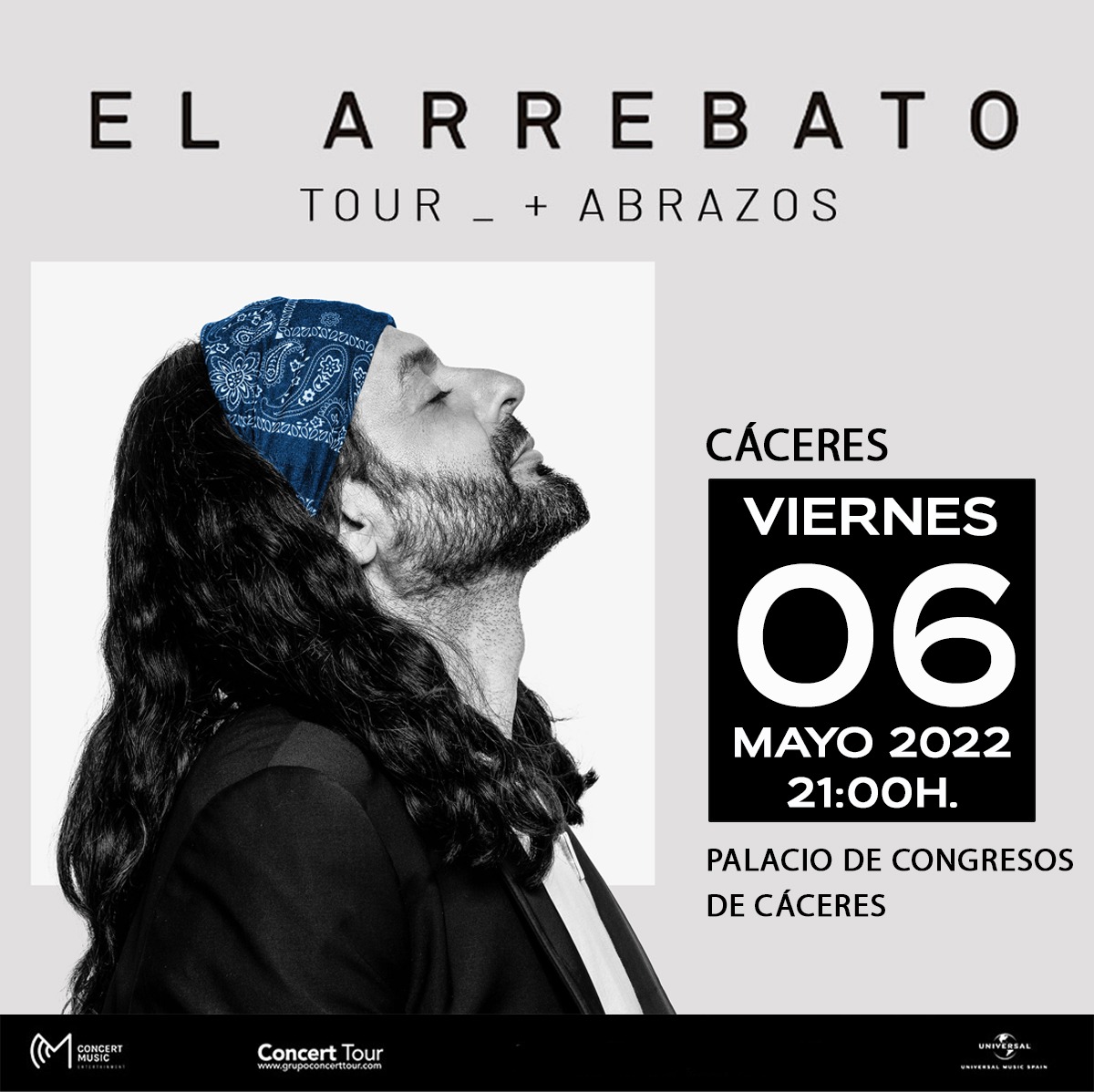 TourCualquiera's tweet photo. Disponibles las localidades para el concierto @arrebatoficial en CÁCERES
Ventas entradas en @entradas https://t.co/WI589yZ40L https://t.co/iOGzA1WFbO