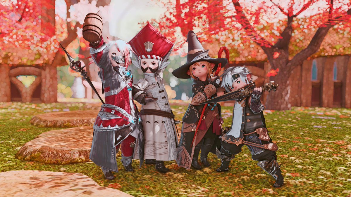 ChascaIntiq's tweet photo. Smaaaalll Squaaaaaad sound off! My discord community voted on my October fantasia and chose Lalafell - and some of my nearest and dearest went smol with me <3 

#GPOSERS #GShade #FFXIV #GPOSER https://t.co/9ge2GfykGa