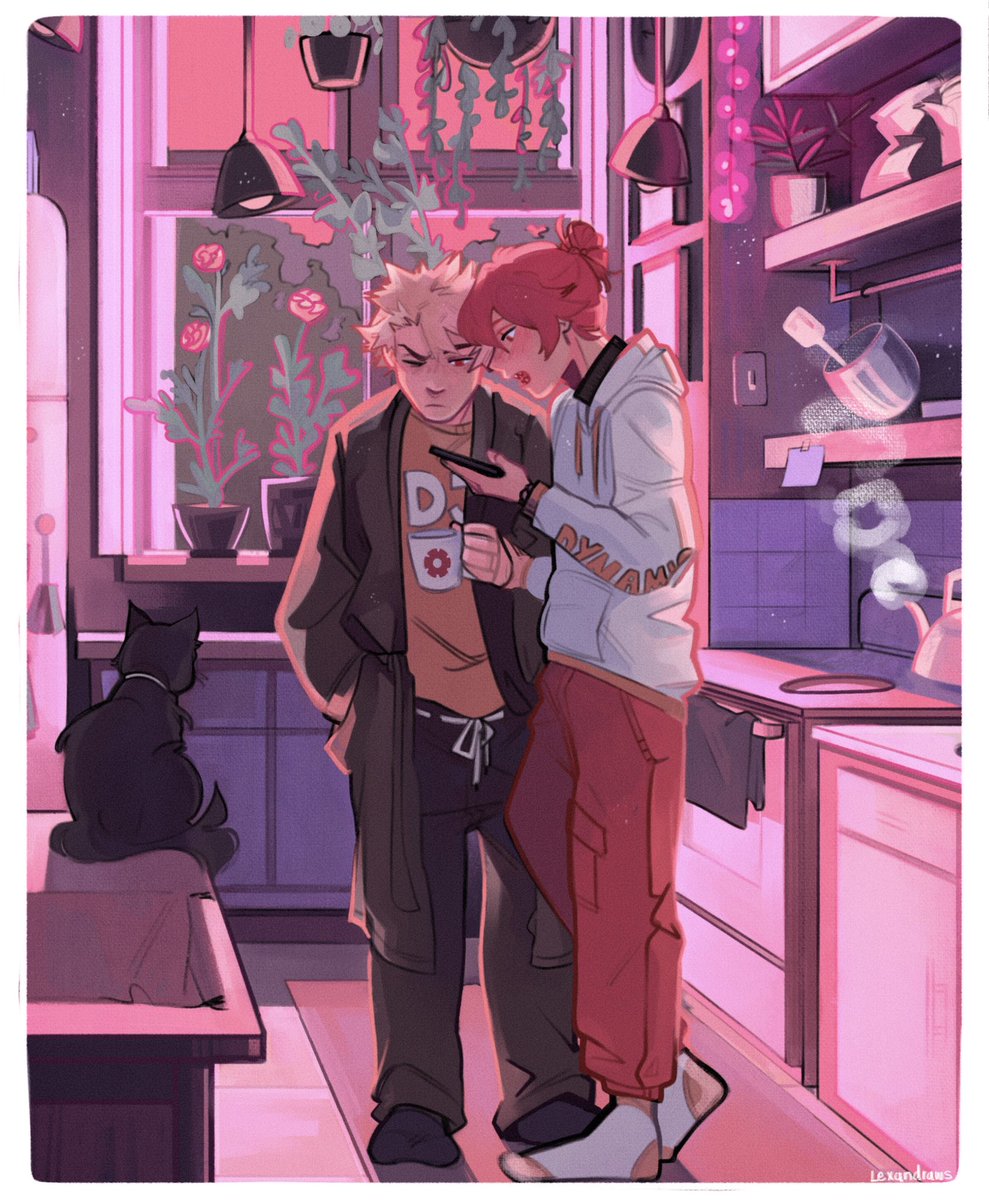 i tried finishing this for kirishima’s bday but, to no one’s surprise, i am late :,)