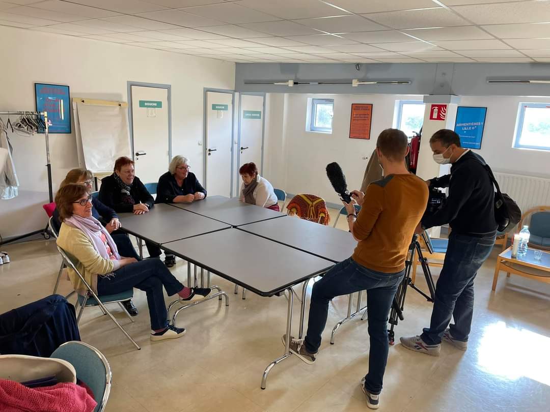 LENVOL62's tweet photo. Arrivée à Le Vivat Armentières et tournage pour le JT de France 3 Nord Pas-de-Calais qui sera diffusé demain ! Aujourd'hui nouveau rendez-vous #501blues https://t.co/c1Ri3FbrXb