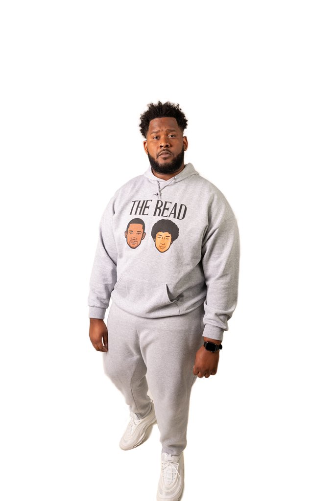 ThisIsTheRead's tweet photo. Our Sports Gray Read Hoodie is back in stock in sizes S - 5X at 3PM EST on https://t.co/BolHyQqvNl ✨ #TheReadMerch
Use code READ for 15% off your entire order, today only. https://t.co/3A2h4MN12I