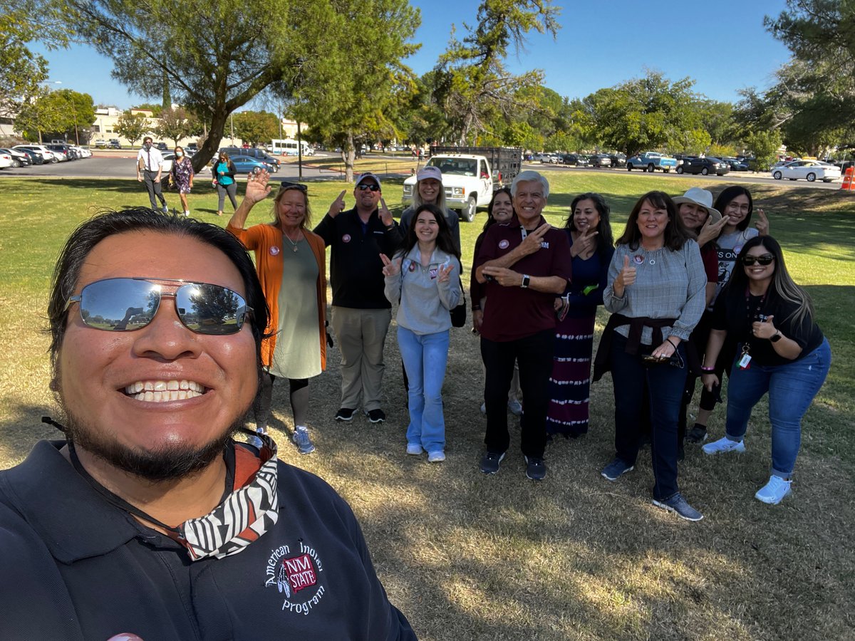 Sharing some photos from last week from the fourth annual Chancellor Walk. We started at the top of the Horseshoe and ending at Preciado Park. October is Exercise is Medicine on Campus month, and NMSU is committed to promote physical activity. <a href="/ohpnmsu/">NMSU Office of Health Promotion</a>