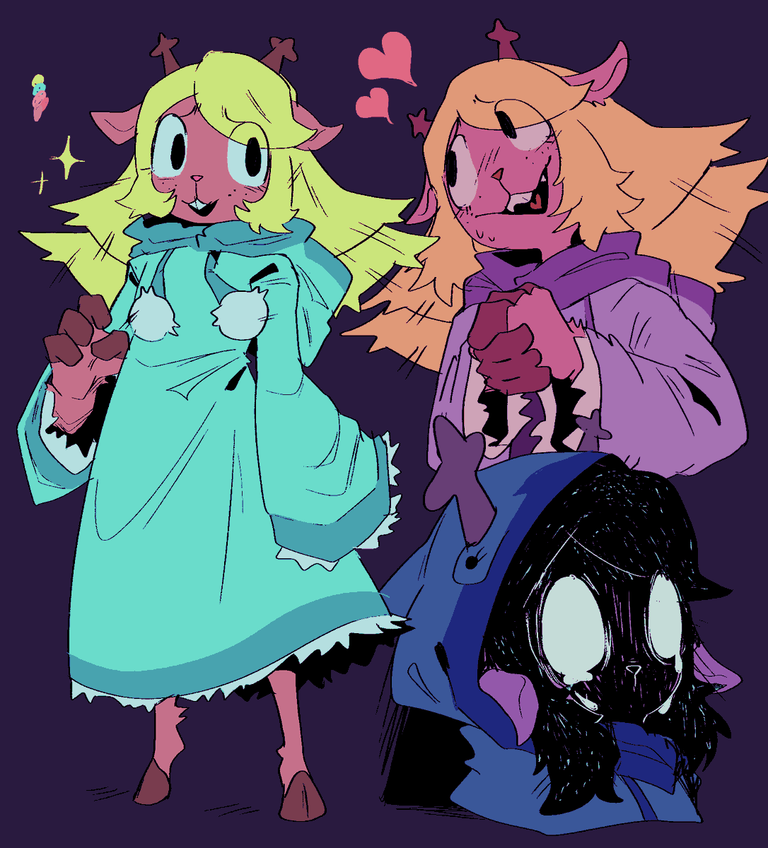 Vivi09039154's tweet photo. A LOST GIRL

#DELTARUNE https://t.co/m1bYDy41cD