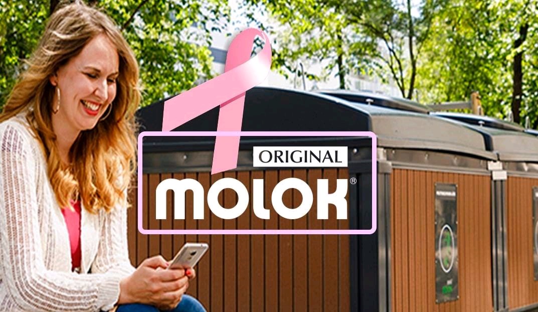 19 Octubre 2021🎗️Nos sumamos a la lucha contra el Cáncer de mama. 
#Nosunimosatulucha #molokcontigo #mujer