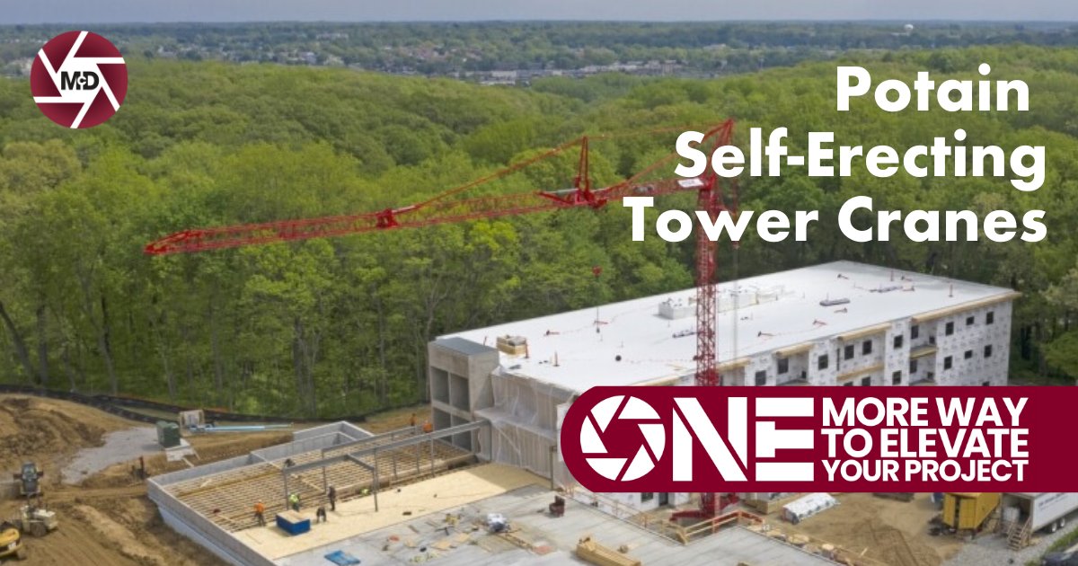 Eliminate a common congestion point on your next #jobsite with Potain's Igo T 85 A Self-Erecting Tower Cranes. Learn more about our turnkey rentals: bit.ly/3iKen9W 

#LiftingInnovation #PotainBuildBetter #selferectingcranes