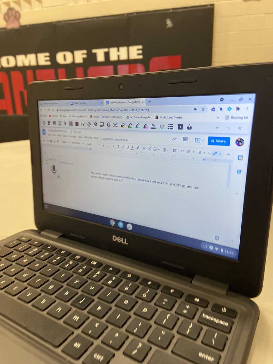 HDSBSpecEd's tweet photo. Our students use Read & Write for google chrome @texthelp to help support their learning So #helpful to hear your own work read back to you! Change voices, find definitions in words and pictures Builds #independence #confidence #succeedwithdyslexia #markitred #inspiring https://t.co/eAllFO7qpM
