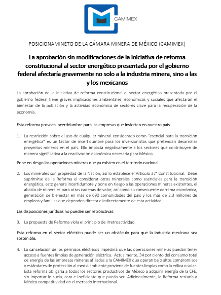 Camimex Oficial tweet media