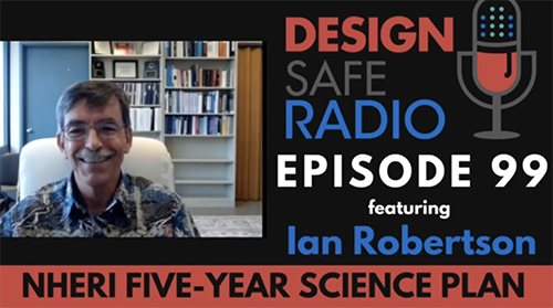 NHERI_Network's tweet photo. The @NSF -funded NHERI #scienceplan is a guide to gaps in #NaturalHazards research. Listen in as @IanNRobertson1 explains: @HazCenter @EERI_tweets @NIST @USCRP @noaacoastalsci @UFwind https://t.co/V6FqbCLgZ9 https://t.co/rlS4m00zYg