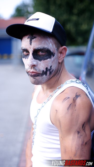 1 pic. The LA PURGA XXX gang: Josh Milk, Angel Cruz and Valentino Ribas. https://t.co/m9BQ9XYUqT