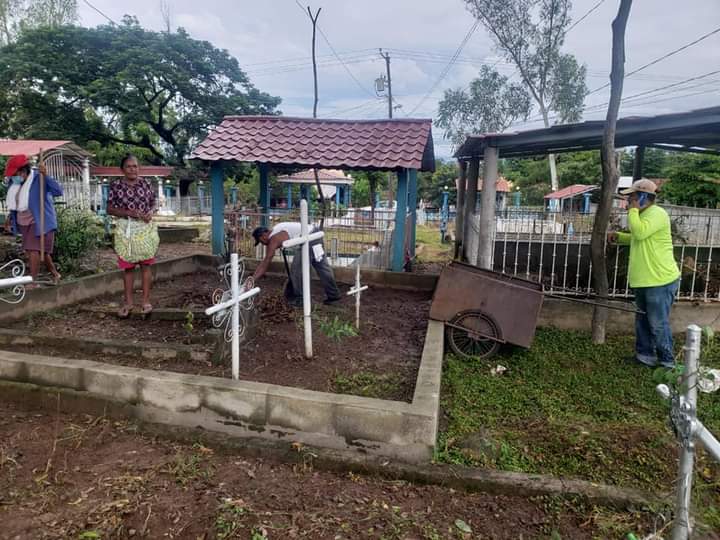 #Villanueva Alcaldía de Villanueva Inicia limpieza de cementerio municipal previo al día de los difuntos. #OctubreVictorioso #TodosJuntosVamosAdelante #TodosJuntosAMatricularnos @pilarte_lester @3_nicaragua