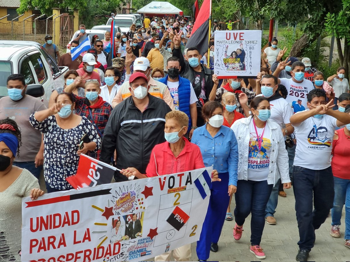 Calles para el Pueblo. Solo con el Sandinismo, no más . #Esteli #Nicaragua #Daniel2021 #ElPuebloPresidente #OctubreVictorioso #PLOMO19 @HSandinista @porfirioorozco5 @ElEsteliano2 @BrujitoEsteli @TaniSandinista3