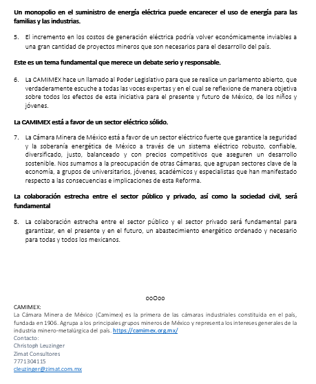 Camimex Oficial tweet media