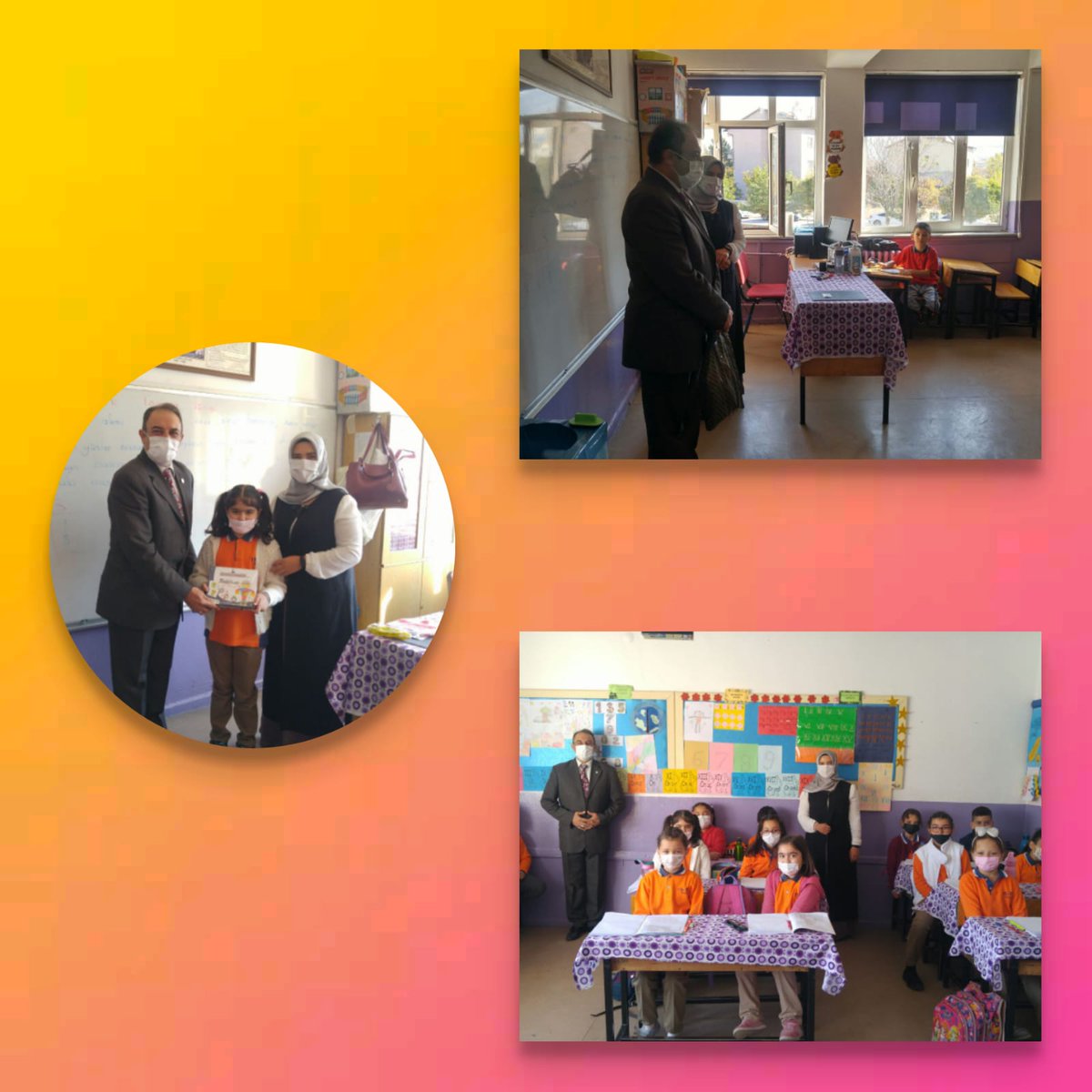 Develi 75. Yıl Saray Halı İlkokulu etkinlik ödülleri teslim edildi.İl koordinatörümüz Hakan Tatlı Hocamız,Hayriye Muslu Hocamızı ve öğrencilerini okullarında ziyaret ederek hediyelerini takdim etti.Katılımlarından dolayı kendilerine teşekkür ediyoruz.