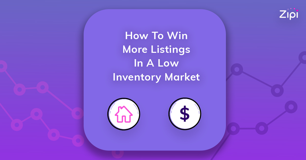 ZipiOffice's tweet photo. Here's one thing we know: there are far more realtors than listings to go around. So how can you gain more #listings when it feels impossible? Our team at Zipi pulls together five best practices to help you win big. Find more here: https://t.co/Nsmh5bzzEs #Zipi #realestateagents https://t.co/ARYxDUFE25