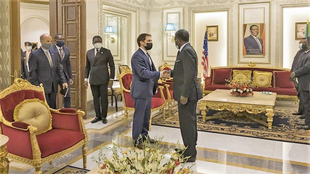 PdgePrensa's tweet photo. El Vicepresidente recibe a una alta delegación estadounidense encabezada por Jonathan Finer https://t.co/kshBRmnSSK https://t.co/voVOpEV7nH